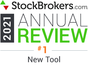 Clasificado número 1 para nuevas herramientas por StockBrokers.com en 2021